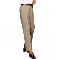 Blue Generation BG6001P Women's Flat Front Twill Pant