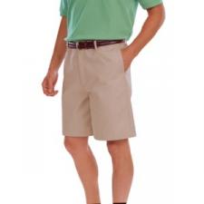 Blue Generation BG8002S Men's Flat Front Twill Shorts