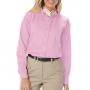 Blue Generation BG6213 Ladies Long Sleeve Twill Button Front Shirt 12