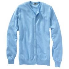 Edwards Garment 040 Misses Jewel Neck Fine Gauge Cardigan