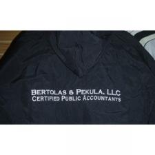 Logo 104 Bertolas and Pekula CPA Jacket Back