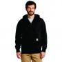 Heritage Carhartt  CT100614 Rain Defender  Paxton Heavyweight Hooded Zip-Front Sweatshirt with embroidered crest logo 1