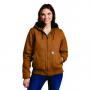 Heritage Carhartt  CT104053 Womens Washed Duck Active Jac with embroidered crest logo 1