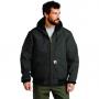 Heritage Carhartt  CTSJ140 Quilted-Flannel-Lined Duck Active Jac with embroidered crest logo 3