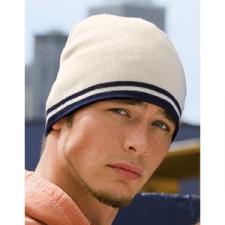 Port & Company CP93 Fine Knit Skull Cap with Stripes