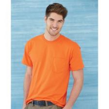 Gildan 8300 DryBlend 50/50 T-Shirt with a Pocket