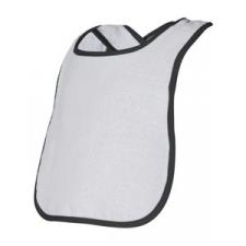 Rabbit Skins 1003 (86738) Infant Terry Snap Bib w/ Contrast Color Binding