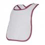 Rabbit Skins 1003 (86738) Infant Terry Snap Bib w/ Contrast Color Binding 1