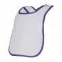 Rabbit Skins 1003 (86738) Infant Terry Snap Bib w/ Contrast Color Binding 8